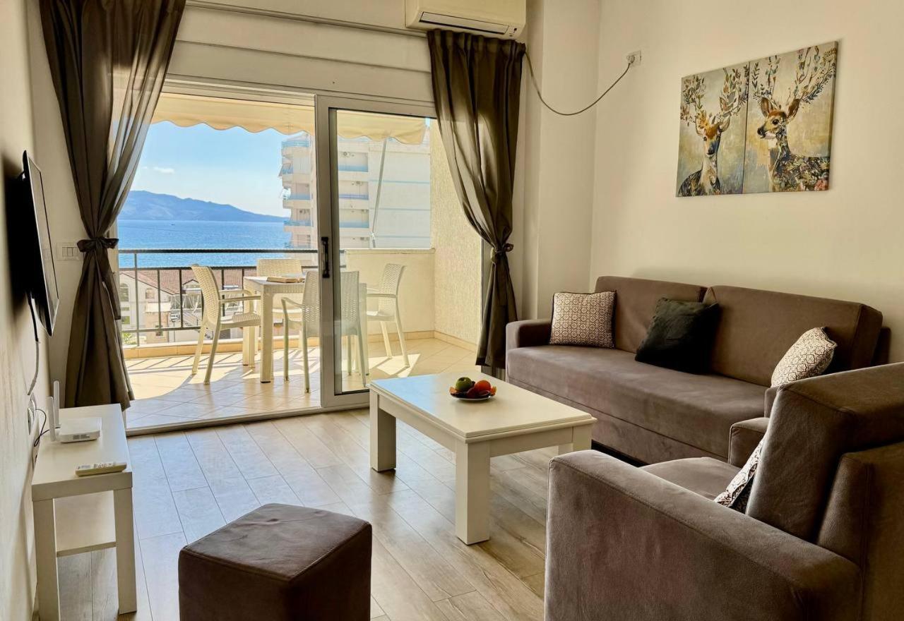 Morina Sea View Apartment Sarandë エクステリア 写真