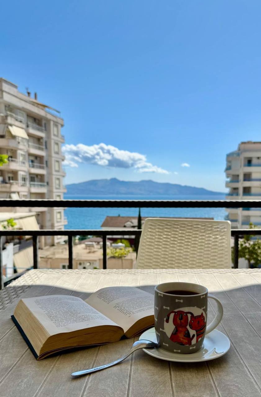 Morina Sea View Apartment Sarandë エクステリア 写真